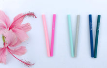 Load image into Gallery viewer, Silicone Cocktail &amp; Kids Straws - 2 Pack - Multiple colour packs - CCA2 - Wilfred Eco