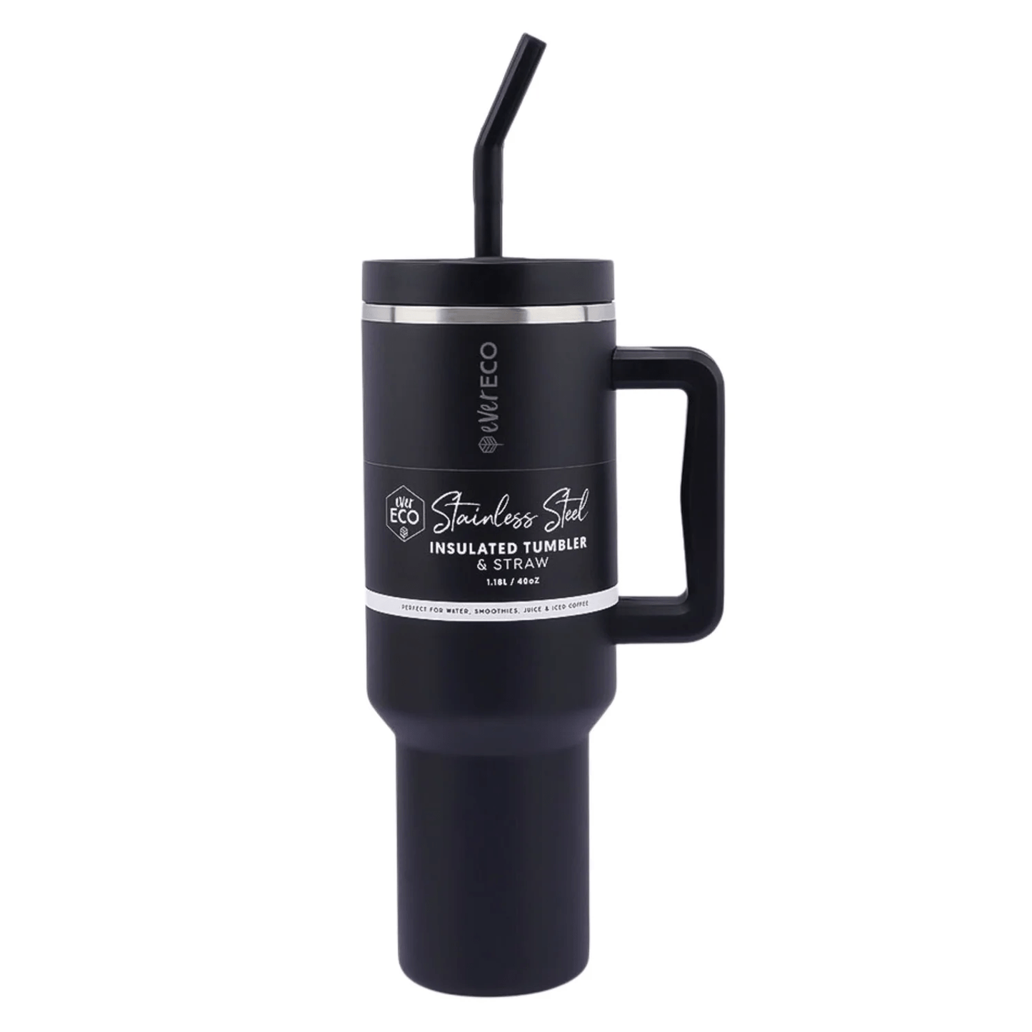 1.18L Insulated Stainless Steel Tumbler & Straw - PM290 - Wilfred Eco