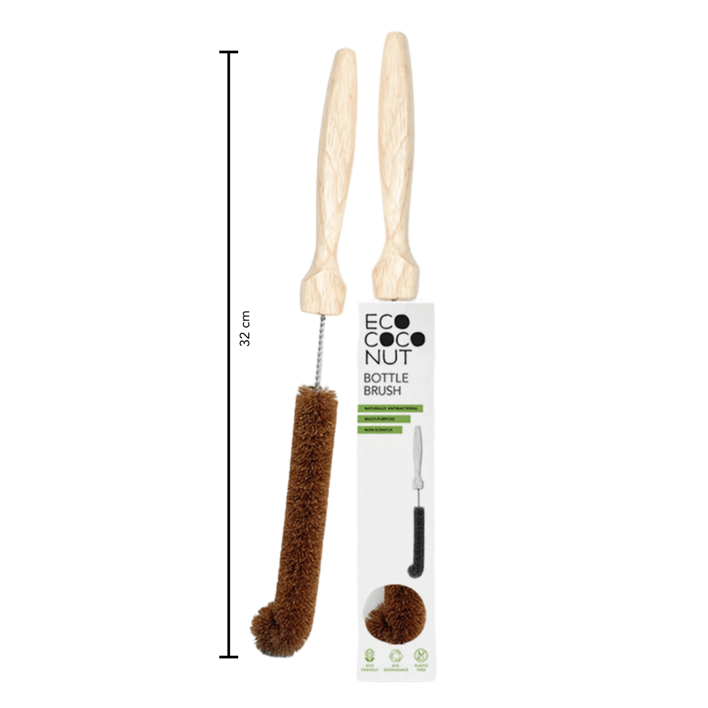 Cleaning Brush for Bottles - EC81 - Wilfred Eco