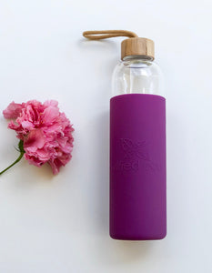1L Reusable Glass Drink Bottle - 1L-MA - Wilfred Eco