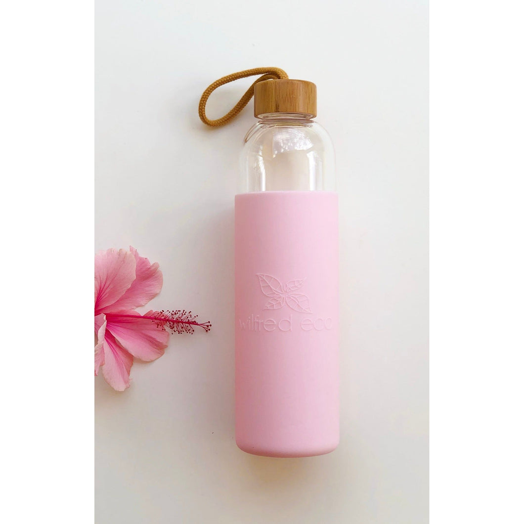 1L Glass Water Bottle Australian Registered Design Wilfred Eco